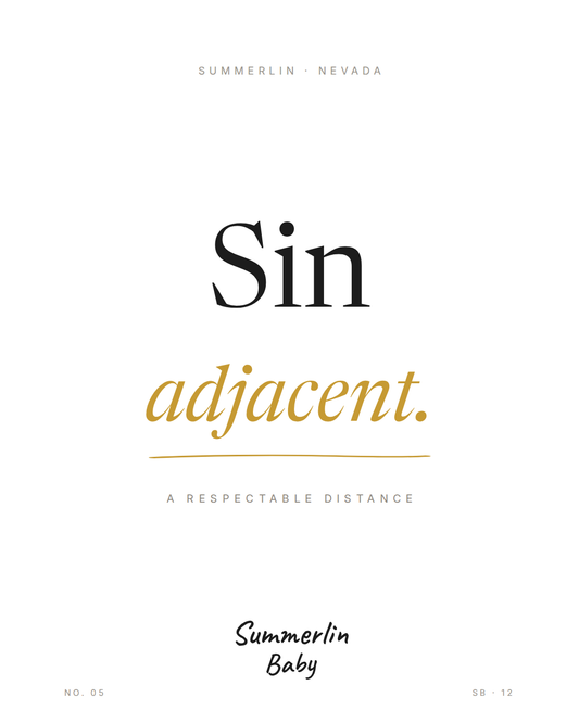 Sin Adjacent — E-Card